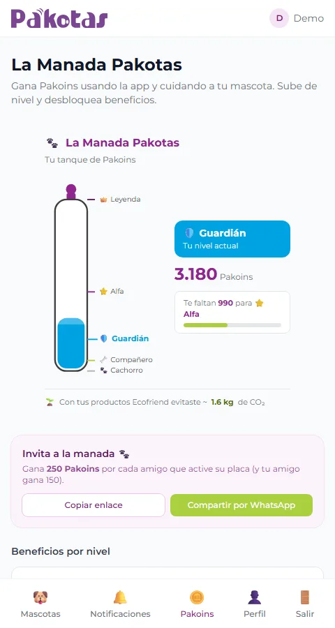 Nivel y Pakoins de La Manada